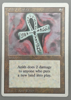 Ankh of Mishra Revised / 3rd Edition Lightly Played (LP) Magic MTG - Image 1