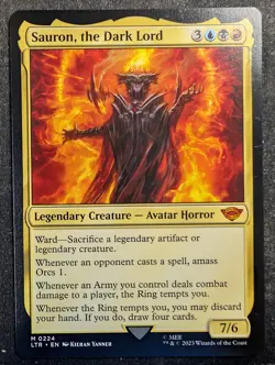 Sauron, the Dark Lord - LOTR Tales of Middle Earth (MTG) - Image 1