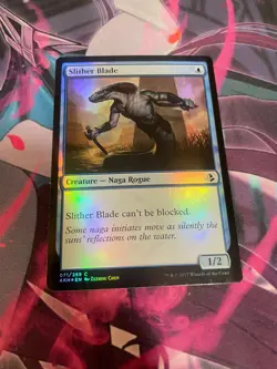MTG - SLITHER BLADE - COMMON - FOIL - NM - AMONKHET - Image 1