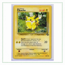 Pikachu Jungle 60/64 LP WOTC Vintage Pokemon - Image 1