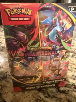 Pokemon TCG Phantasmal Flames Booster Bundle Sealed New - Image 1