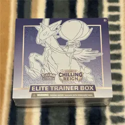 Pokemon Sword & Shield Chilling Reign Elite Trainer Box Collectors Edition ETB - Image 1