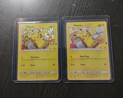 Pokemon McDonald's 25th Anniversary Collection PIKACHU HOLO + NON-HOLO #25/25 - Image 3