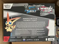 Pokemon TCG Black Bolt & White Flare Unova Victini Illustration IN HAND USA - Image 2