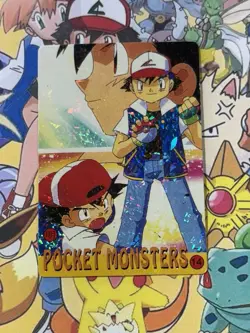 Pokemon Holo Vintage Pocket Monsters Vending Prism Sticker Nintendo collections - Image 4