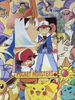 Pokemon Holo Vintage Pocket Monsters Vending Prism Sticker Nintendo collections - Image 5