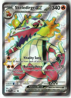 Skeledirge ex ⭐ 081 Holo Promo Scarlet & Violet 2023 Pokemon NM - Image 1