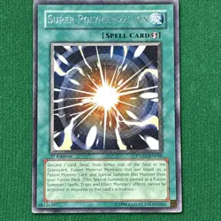 YUGIOH SUPER POLYMERIZATION PTDN-EN046 RARE 1ST ED NM - Image 1