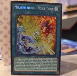 Mikanko Shinbu - Noble Twins - MZMU-EN019 - Secret Rare - 1st Edition yugioh NM - Image 1