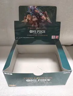 One Piece English OP-08 Two Legends Factory Booster Display Storage Box - EMPTY - Image 2