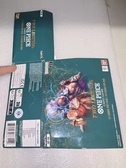 One Piece English OP-08 Two Legends Factory Booster Display Storage Box - EMPTY - Image 3