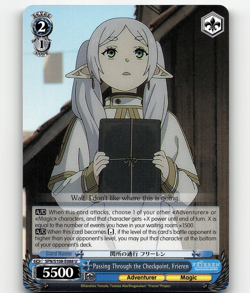 Weiss Passing Through the Checkpoint, Frieren - Frieren: Beyond Journey’s End - Image 1