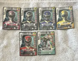 Saban's Power Rangers - Action Card Game Mega Force- 6 Card In All. - Image 1
