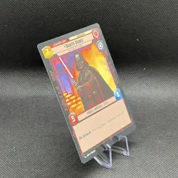 Darth Vader Leader Unit Ground Star Wars Unlimited Card | Force Imperial Sith - Image 2