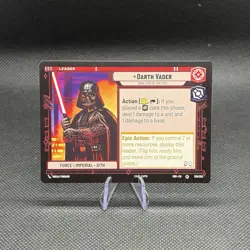 Darth Vader Leader Unit Ground Star Wars Unlimited Card | Force Imperial Sith - Image 4