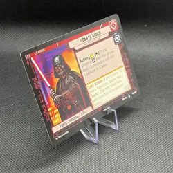 Darth Vader Leader Unit Ground Star Wars Unlimited Card | Force Imperial Sith - Image 5