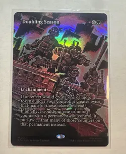 Doubling Season (Borderless) [Teenage Mutant Ninja Turtles] Foil - Image 1