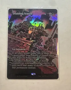 Doubling Season (Borderless) [Teenage Mutant Ninja Turtles] Foil - Image 2