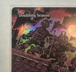 Doubling Season (Borderless) [Teenage Mutant Ninja Turtles] Foil - Image 5