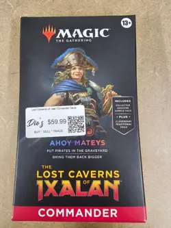 MTG: Lost Caverns of Ixalan - Ahoy Mateys Commander Deck Brand New Sealed - Image 1