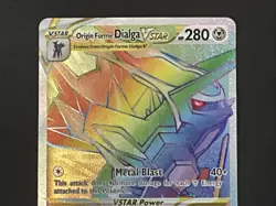 Pokemon TCG: Origin Forme Dialga VSTAR 198/189 SIR | Astral Radiance - Image 2