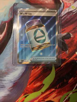 Pokemon TCG Ascended Heroes N’s PP Up 262/217 Rare Near Mint - Image 2