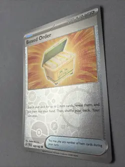 Pokemon TCG * SV Temporal Force * 143/162 Boxed Order REVERSE HOLO Uncommon - Image 2