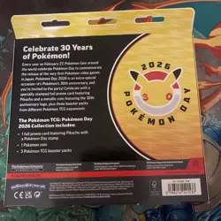 Pokemon TCG Pokemon Day 2026 30th Anniversary Collection Box New And Sealed - Image 2