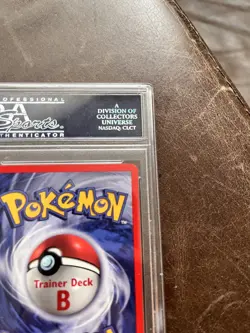 1999 POKEMON BASE SET TRAINER DECK B #2 BLASTOISE PSA 9 - Image 5