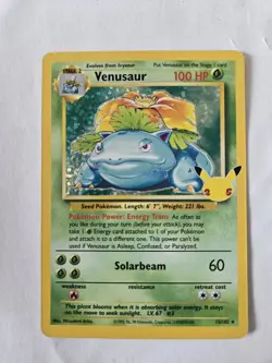 Pokemon TCG | Celebrations | Classic Collection | Venusaur | 15/102 - Image 1