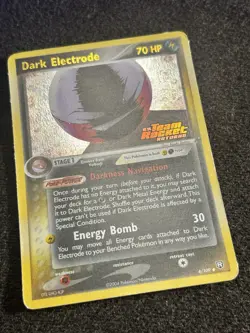 Pokemon TCG Dark Electrode 4/109 Team Rocket Returns Reverse Holo Stamped LP/MP - Image 2
