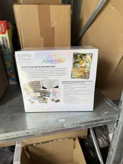 Pokemon Prismatic Evolutions Pokemon Center Elite Trainer Box ETB Sealed 💎🔥 - Image 3