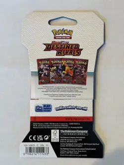 Pokemon Scarlet & Violet Destined Rivals Sleeved Booster Pack - Mewtwo Giovanni - Image 2