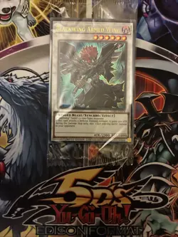 Yugioh! Blackwing Armed Wing - LART-EN078 - Ultra Rare - The Lost Art Promotion - Image 1