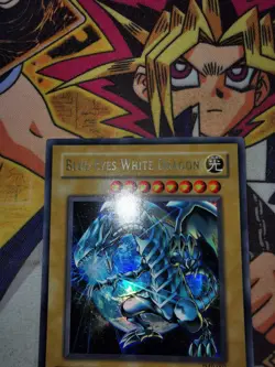 Blue-Eyes White Dragon jmp-001 (NM) Ultra Rare Yu-Gi-Oh! - Image 2