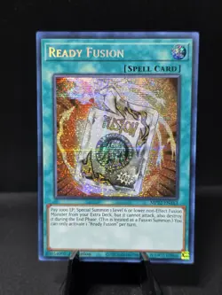 Yu-Gi-Oh! Ready Fusion MP22-EN163 Prismatic Secret Rare 1st Edition Near Mint - Image 1