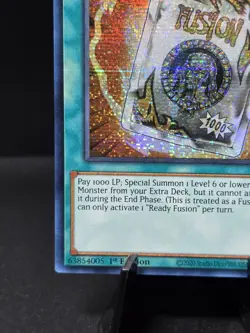 Yu-Gi-Oh! Ready Fusion MP22-EN163 Prismatic Secret Rare 1st Edition Near Mint - Image 5