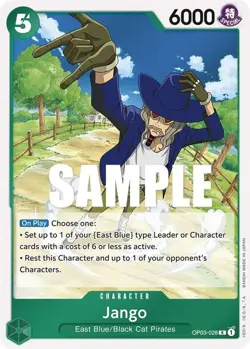 One Piece Jango (OP03-028/294) OP03 Pillars of Strength LP FOIL - Image 1