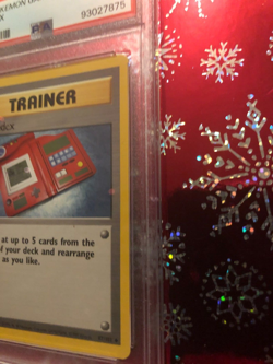 PSA Pokemon Game, 1999, POKEDEX-TRAINER #87 SUPER SHARP CARD - Image 4
