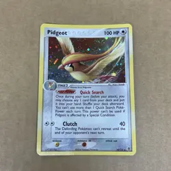 Pidgeot Holo Rare 10/112 EX FireRed & LeafGreen Pokemon Card 2004 WOTC Lp - Image 1