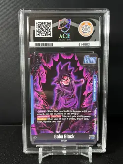 Goku Black Leader Alt Art Secret Rare Card FB01-035 Dragon Ball Fusion World - Image 2