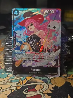 Perona OP10-092 One Piece Promo Premium Card Best Selection Vol. 4 NM - Image 1