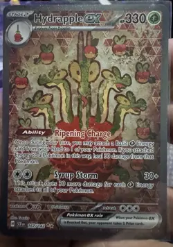Pokemon TCG Hydrapple EX Stellar Crown Special Illustration Rare Card 167/142 - Image 1