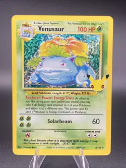 Pokemon Cards Venusaur 15/102 Celebrations: Classic Collection NM - Image 1