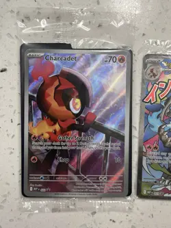 Mega Charizard x Ex 023 + Oricorio Ex 024 Promo SEALED + 2 Charcadet EX Cards - Image 3