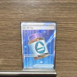 Ascended Heroes Pokemon N's PP Up Trainer-Item Holo Card 262/217 - Image 1