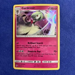 Gardevoir 141/214 Set Holo Card - Lost Thunder Pokemon - NM - Image 1