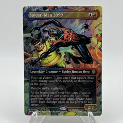 2025 Magic The Gathering MTG Marvel Foil R 0205 Spider-Man 2099 NM-M - Image 1