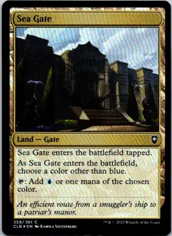 Sea Gate C Commander Legends: Battle for Baldur's Gate 359 LP FOIL - Image 1