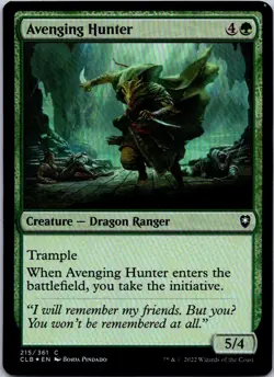 Avenging Hunter C Commander Legends: Battle for Baldur's Gate 215 NM - Image 1